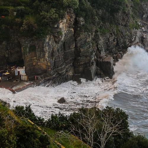 Maltempo in Costa d'Amalfi: allerta meteo gialla tra oggi e domani