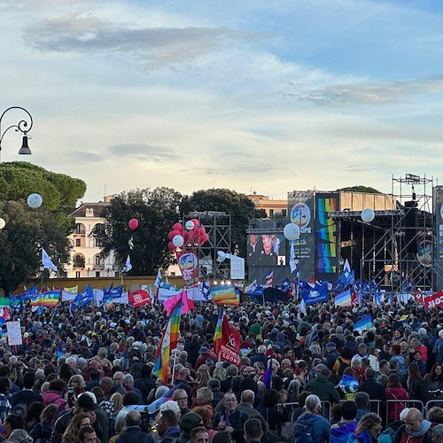 Manifestazione per la pace, Letta: "E' stato giusto esserci"