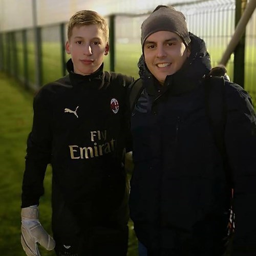 Manuel Esposito selezionato nell'Under 15 dell'A.C. Milan