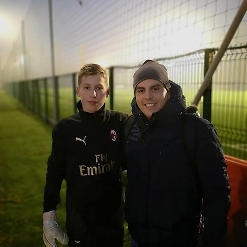 Manuel Esposito selezionato nell'Under 15 dell'A.C. Milan