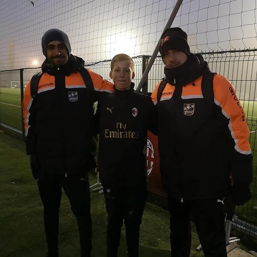 Manuel Esposito selezionato nell'Under 15 dell'A.C. Milan