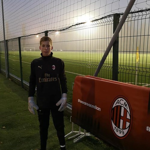 Manuel Esposito selezionato nell'Under 15 dell'A.C. Milan