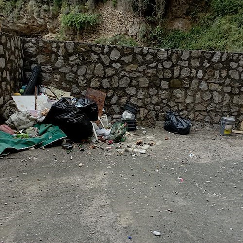 Massa Lubrense, rifiuti spiaggiati a Crappola: Amp Punta Campanella entra in azione contro l'inciviltà 