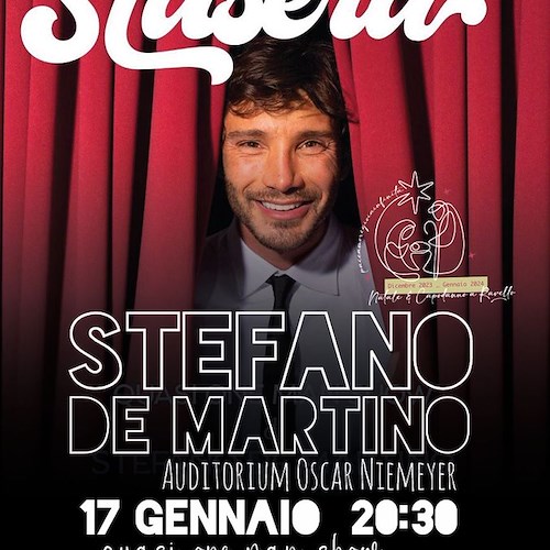 "Meglio stasera": conto alla rovescia a Ravello per lo spettacolo di Stefano De Martino<br />&copy;