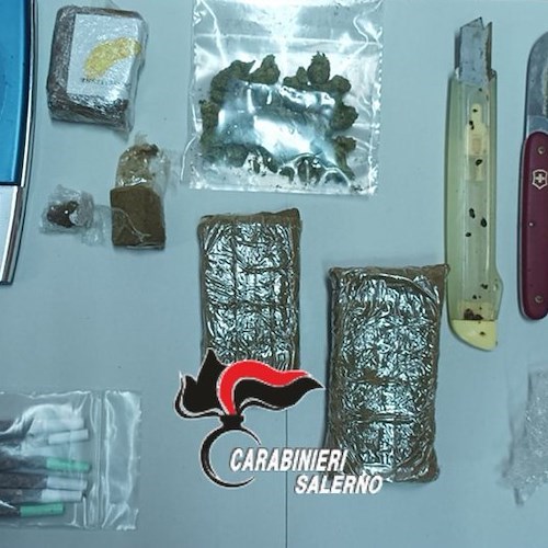 Mercato San Severino, 38enne arrestato per detenzione e spaccio di droga