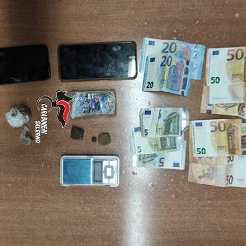 Mercato San Severino, hashish in auto e nell'abitazione: 32enne ai domiciliari 