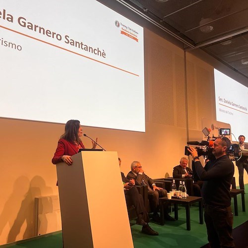 Daniela Santanché, ministra del Turismo<br />&copy; pagina FB Daniela Santanché
