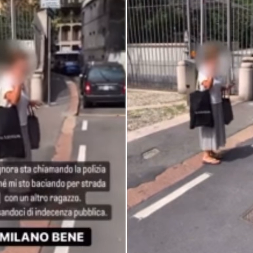 Milano, anziana chiama la polizia perché due ragazzi si baciano per strada: «Venite subito, sono sotto casa mia» 