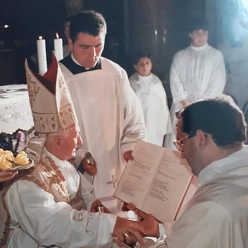 Minori, don Ennio festeggia il 32esimo anniversario di ordinazione sacerdotale