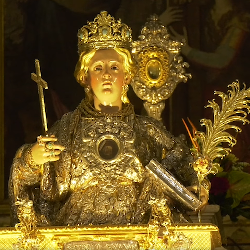 Minori festeggia Santa Trofimena: il 27 novembre sarà consegnata alla Diocesi una reliquia della Patrona
