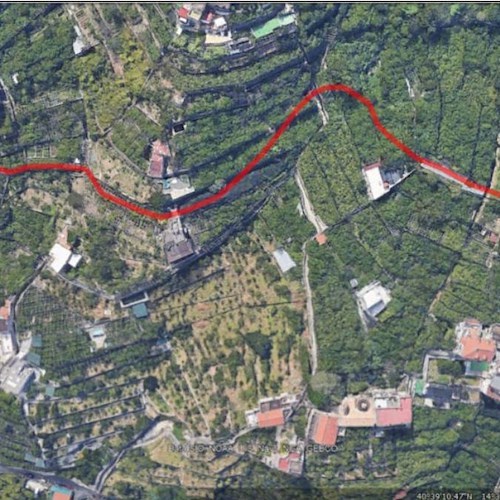 Minori guarda al futuro: si lavora a strada di collegamento tra il centro cittadino e le frazione di Villamena 