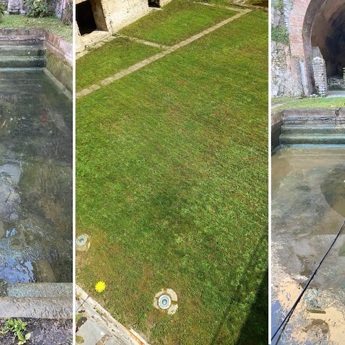 Minori, lavori di pulizia alla Villa Romana. L'amarezza del Sindaco: «Nessun riscontro dal Ministro Franceschini»