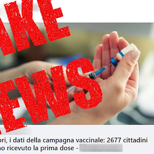 Minori raggiunge il 100% dei vaccinati, compresi i bambini ma attenzione... è la solita Fake News /foto 