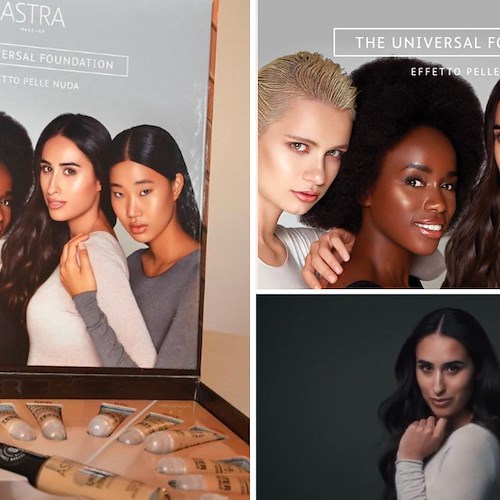 Miriana Riitano di Maiori testimonial del brand italiano Astra Make-up