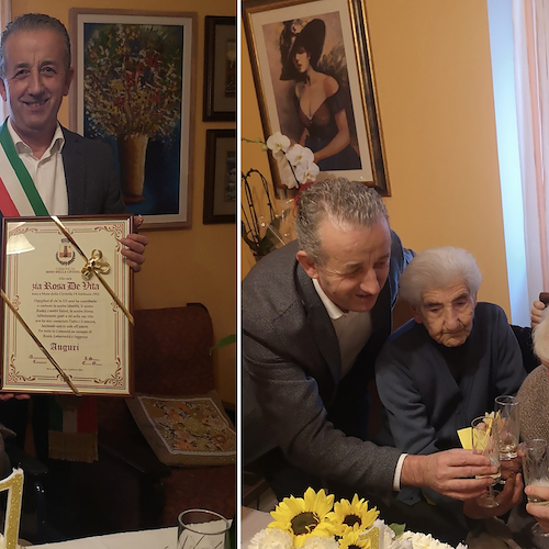 Moio della Civitella in festa, nonna Rosa compie 111 anni: è tra le più longeve d’Italia