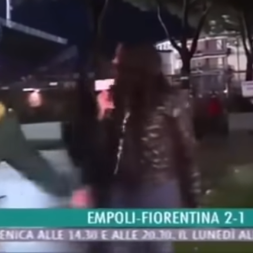 Molestata in diretta tv da un tifoso, la giornalista Greta Beccaglia si sfoga: «Non deve accadere»
