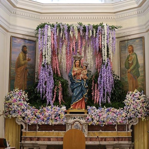 Montepertuso: iniziano i festeggiamenti in onore della Madonna delle Grazie / Foto Fabio Fusco