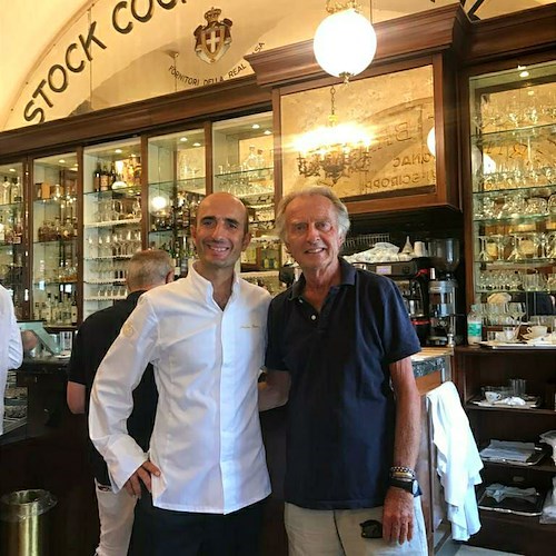 Montezemolo torna ad Amalfi, immancabile la tappa alla Pasticceria Pansa