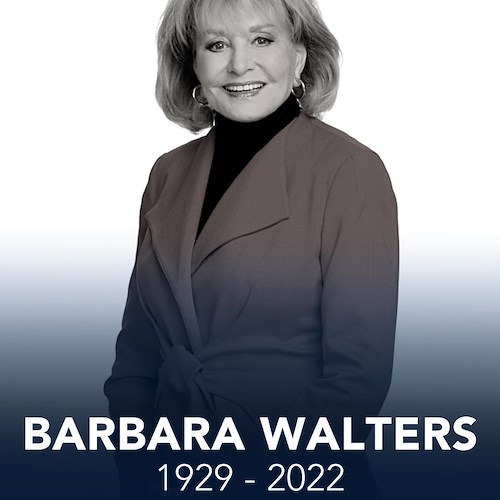 È morta Barbara Walters, pioniera delle tv americana: fu la prima donna a condurre un tg serale 