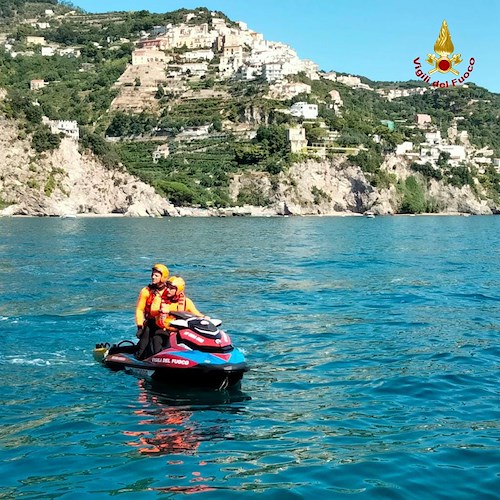 Moto d'acqua, nelle acque della Costa d'Amalfi si conclude il corso regionale per la patente nautica 