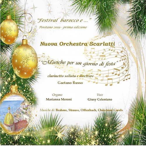 “Musiche per un giorno di festa”: stasera a Positano il concerto di Natale della Nuova Orchestra Scarlatti