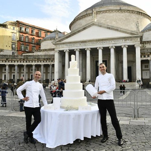 Napoli: Andrea e Nicola Pansa tra i protagonisti di "Dolce Amore", il festival della pasticceria nuziale / FOTO 