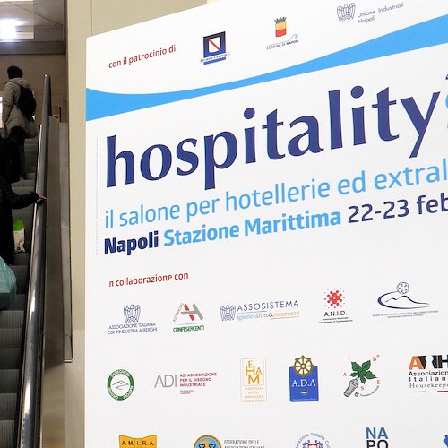 Napoli: duemila visitatori ad "HospitalitySud", il salone dedicato all’hotellerie e all’extralberghiero 