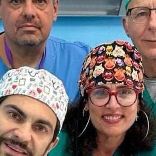 Napoli, infermiera 118 coinvolta in incidente: volto ricostruito con intervento di chirurgia plastica ad elevata complessità<br />&copy; Ospedale Cardarelli