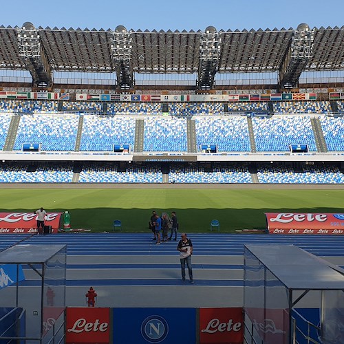 Napoli, la Regione conclude in anticipo i lavori allo Stadio Maradona: tutto pronto per l'esordio casalingo 