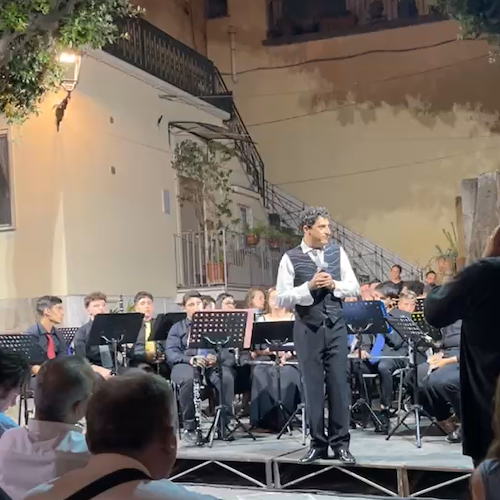 Nasce l'Orchestra di Fiati Giovanile “Costa d'Amalfi”, successo per il primo concerto a Minori 
