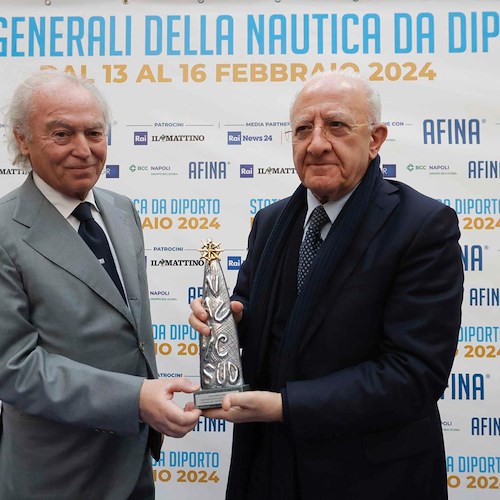 Nauticsud, De Luca: «Investiremo 100 milioni per la nautica da diporto»<br />&copy;