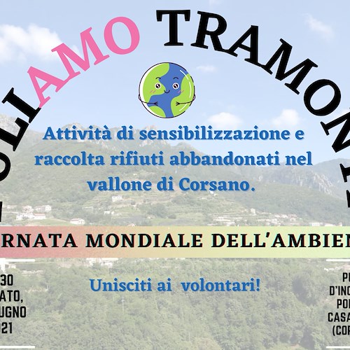 Nella Giornata mondiale dell’ambiente va in scena l'operazione "Ripuliamo Tramonti" con i ragazzi Erasmus di Acarbio 