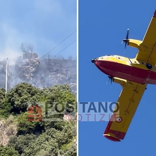 Incendio a Maiori <br />&copy; Massimiliano D'Uva