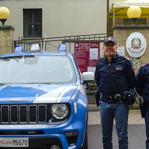 Orvieto, turista statunitense colpito da infarto: salvato da poliziotti Danilo e Paolo
