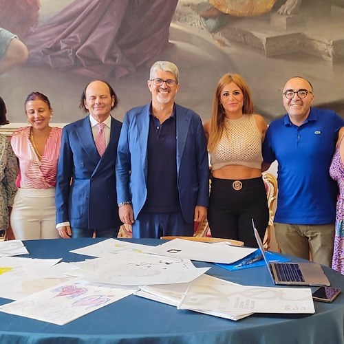 Ospedale di Cava de' Tirreni, i disegni dei bambini della pediatria per il calendario 2023<br />&copy; Servalli Sindaco