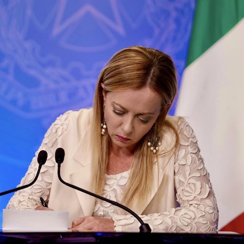 La premier Giorgia Meloni<br />&copy; pagina FB Giorgia Meloni