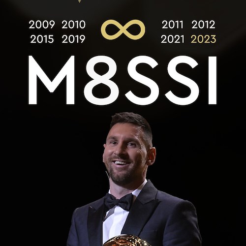 Leo Messi<br />&copy; pagina FB France Football