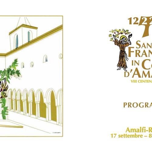 Passaggio di San Francesco in Costiera Amalfitana: ad Amalfi e Ravello al via le celebrazioni dell'ottavo centenario
