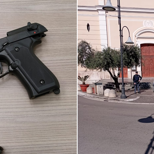 Paura a Casal di Principe nella notte di Pasqua, 18enne spara in piazza con pistola a salve: denunciato