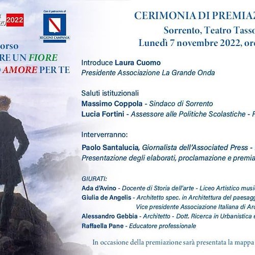 Penisola Sorrentina: "La Grande Onda" premia i progetti di valorizzazione del territorio