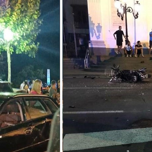 Penisola Sorrentina. Sorpasso azzardato sotto effetto di droga: investe un motociclista