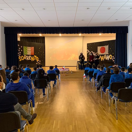 Per il ventennale dal gemellaggio con Kumano, lezioni di cultura giapponese per gli studenti sorrentini