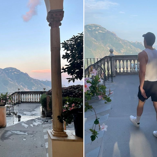 Per l'attore e regista Paul W. Downs soggiorno da sogno a Ravello 