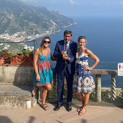 Per le medaglie d’oro Federica Cesarini e Valentina Rodini un tour tra Positano, Ravello e Amalfi