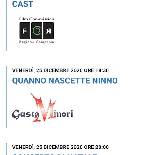 Per Natale in tv e in streaming "Quanno nascette ninno" di Buonocore, lo spettacolo del Gustaminori 2019
