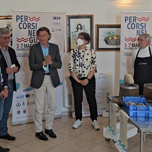 “Percorsi nel gusto”, a Cetara il primo dei tre seminari sulla Dieta Mediterranea