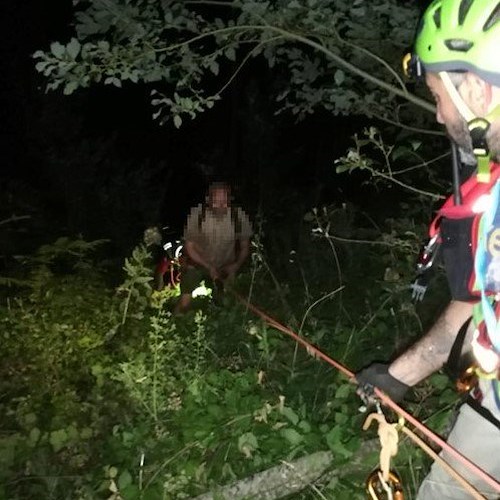 Perde gli occhiali e non riesce più ad orientarsi, turista soccorso su Monte Faito 