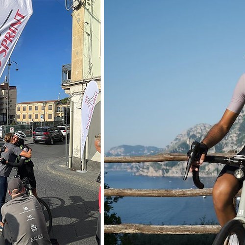 Pierfrancesco Santini è il vincitore della "Two Volcano Sprint 2022" /foto