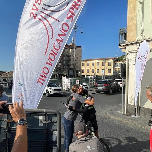 Pierfrancesco Santini è il vincitore della "Two Volcano Sprint 2022" /foto