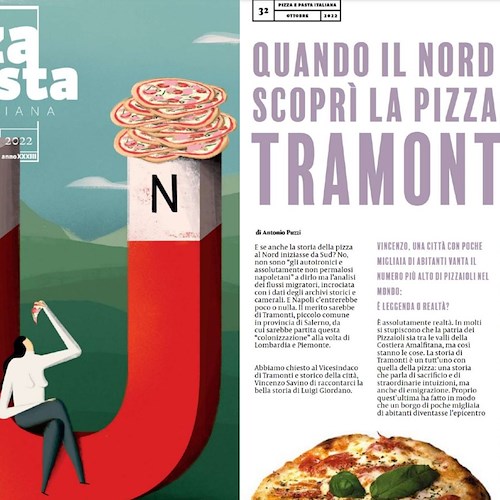 “Pizza e Pasta Italiana” racconta come la Pizza di Tramonti abbia conquistato il Nord Italia... e non solo
